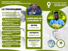 RSE : la Fondation André Onana et l’ONG Espagnole Chirurgiens en Action organisent la 2ème édition de la campagne de chirurgie à Yaoundé