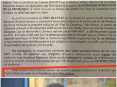 Exploitation du fer de Mbalam : comment Jean de Dieu Momo a voulu faire perdre au Cameroun 94 milliards de FCFA