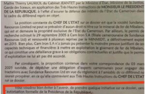 Exploitation du fer de Mbalam : comment Jean de Dieu Momo a voulu faire perdre au Cameroun 94 milliards de FCFA