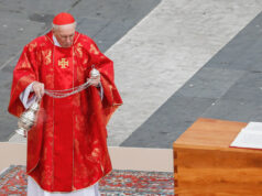 Homélie prononcée par le Cardinal Giovanni Battista Re, Doyen du Collège des Cardinaux pour la messe de funérailles du pape François