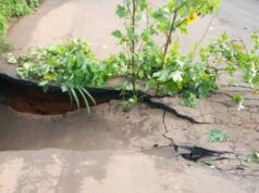 Infrastructures : La route nationale N°5 s’est affaissée à l’Ouest Cameroun