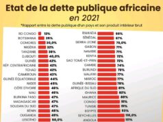 Gestion publique : la situation de la dette de nombreux pays africains, le Cameroun n’est pas mal parti
